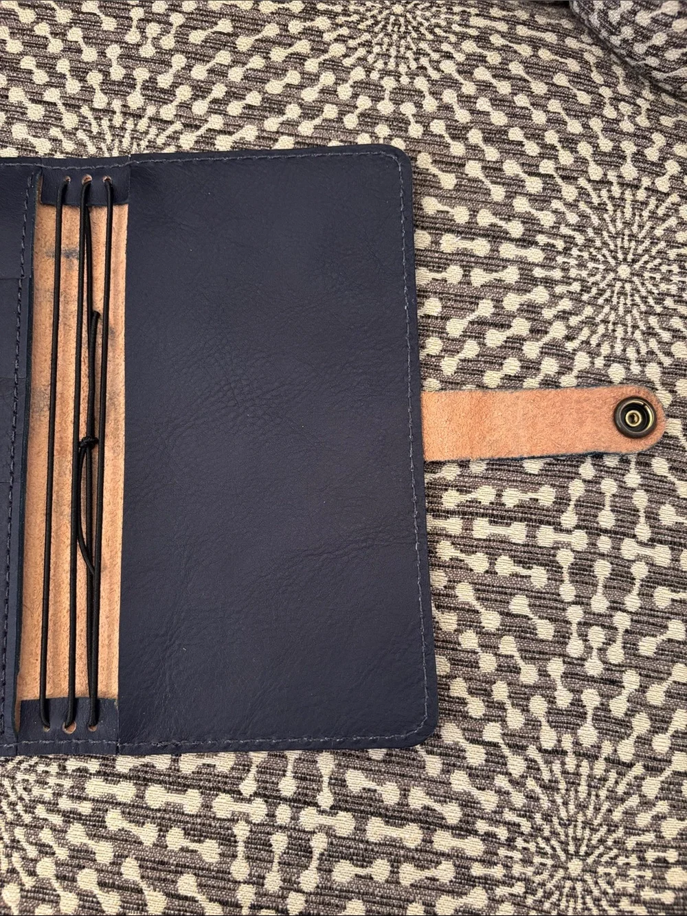Chic Sparrow Hobonichi Weeks Leather Cover  Blue Travelers Notebook Folio
